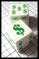 Dice : Dice - 6D - Dollar Sign Dice - Ebay Jan 2011